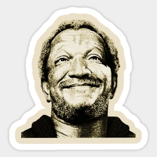 Fred Sanford Smiling Sticker